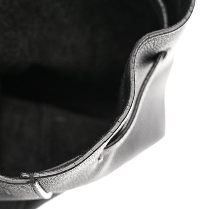 Celine Soft Grained Calfskin Medium Belt Cabas Phantom Black 11 of 13