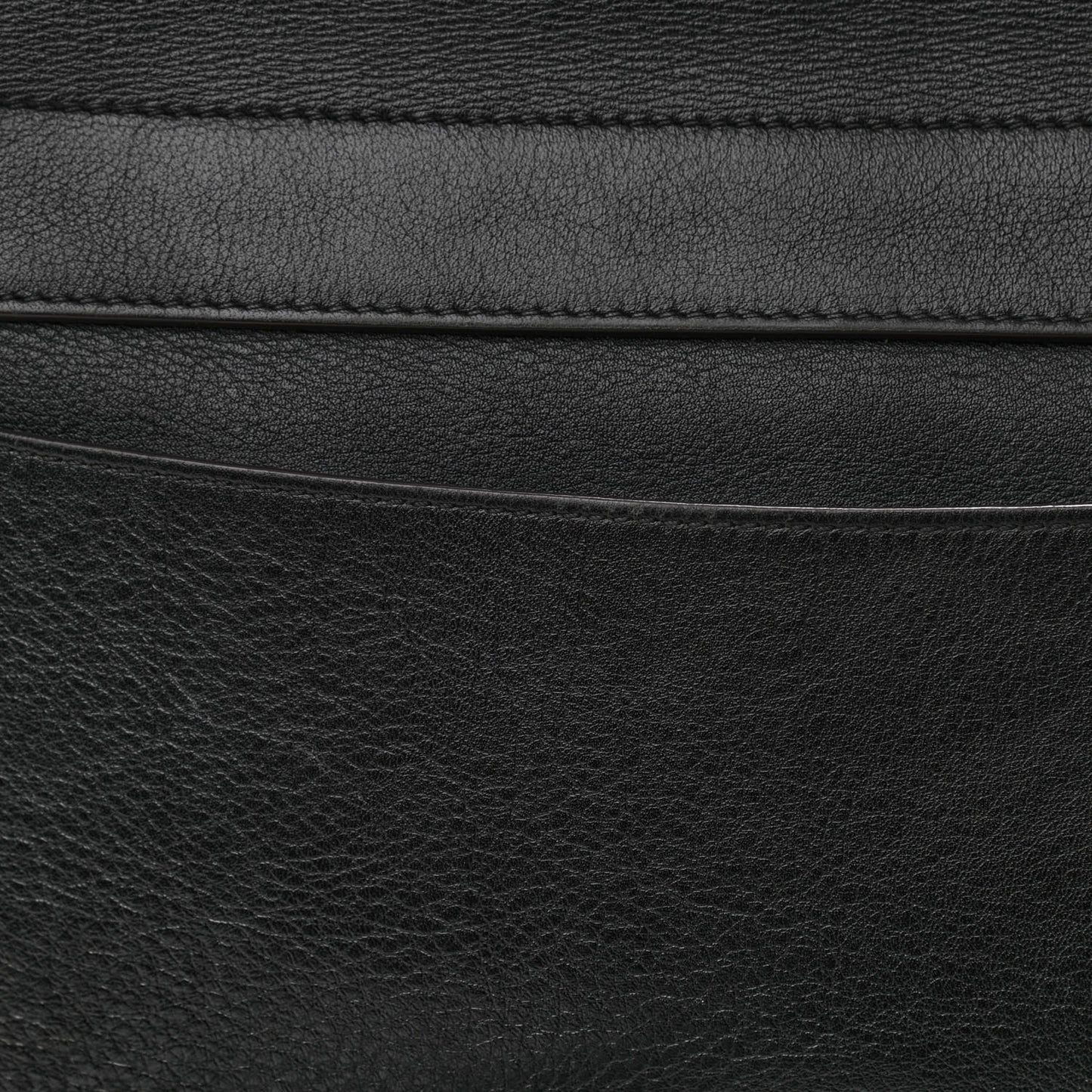 Calfskin Medium Faye Day Shoulder Bag Black