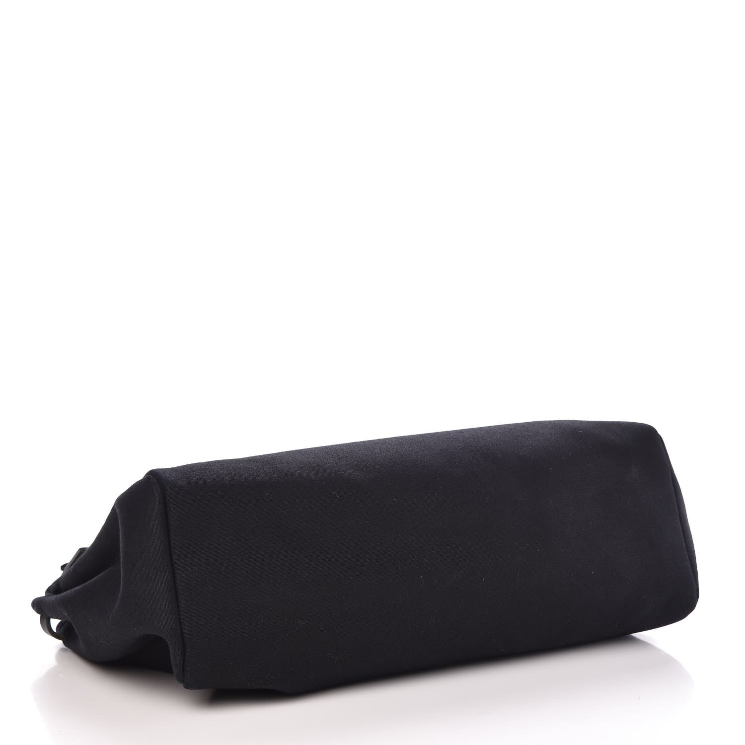 Hermes Toile Calfskin Herbag Cabas MM Black 5 of 10