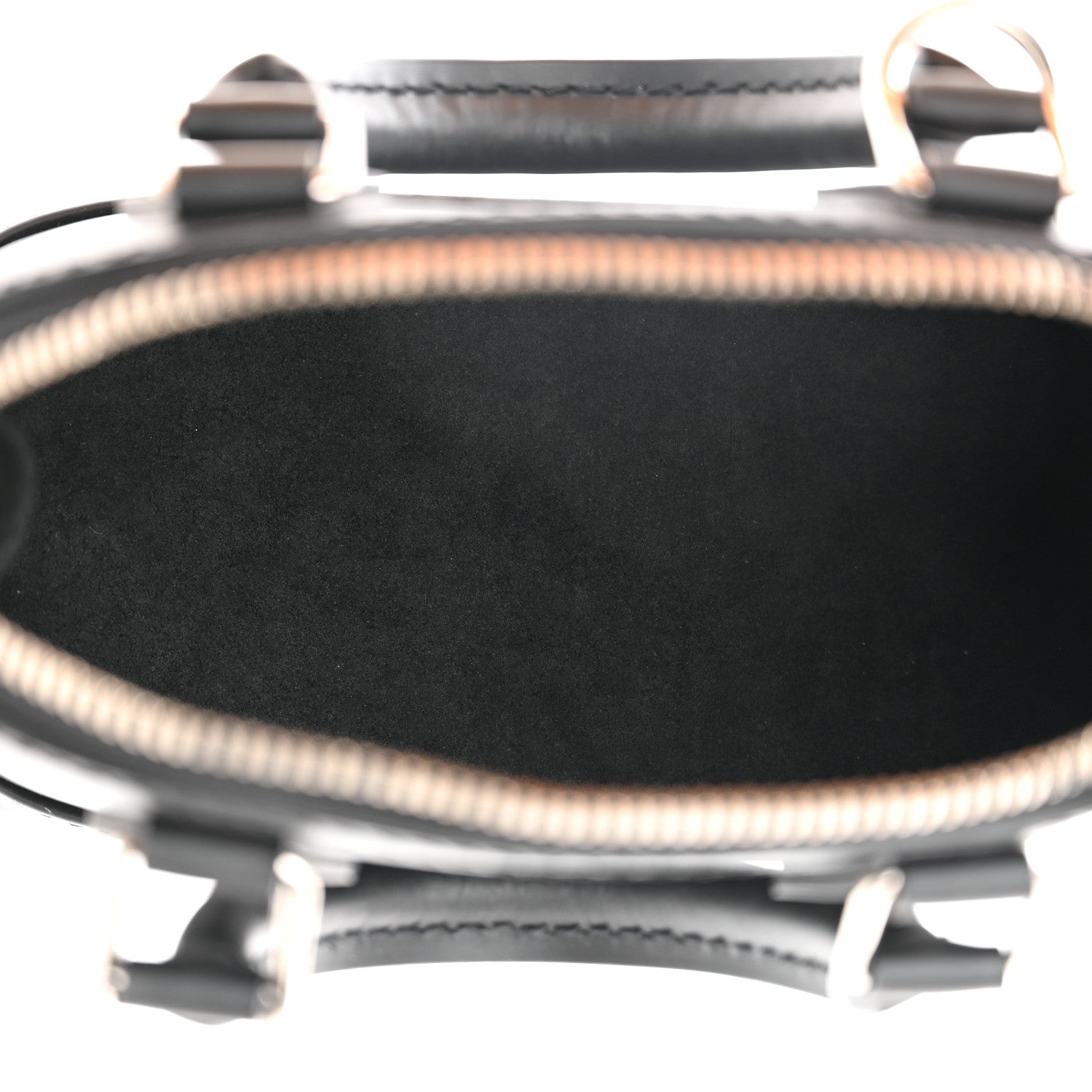 Louis Vuitton Epi Alma Nano Black 5 of 9