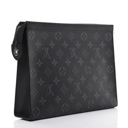 Louis Vuitton Monogram Eclipse Pochette Voyage MM 3 of 10