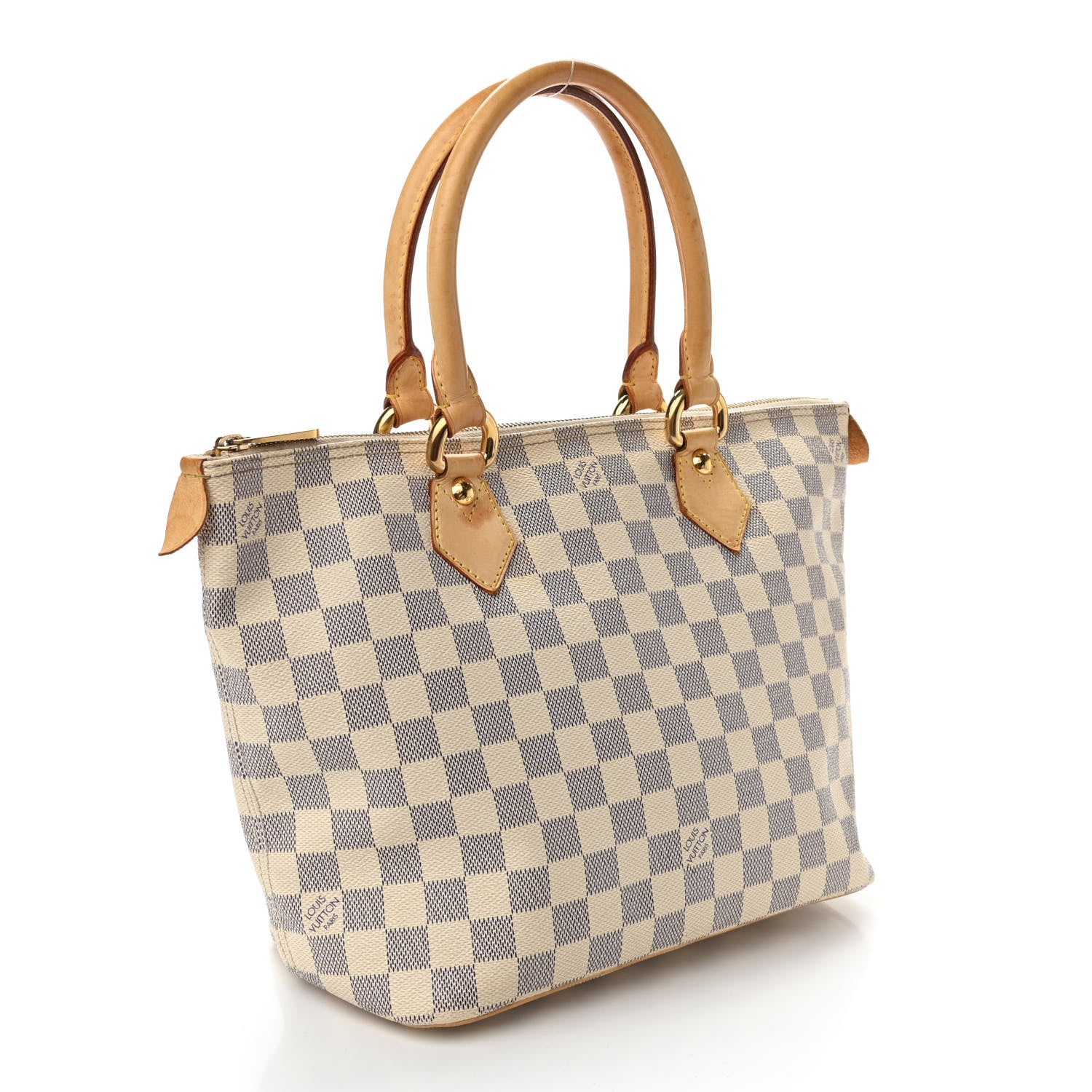 Louis Vuitton Damier Azur Saleya PM 3 of 10
