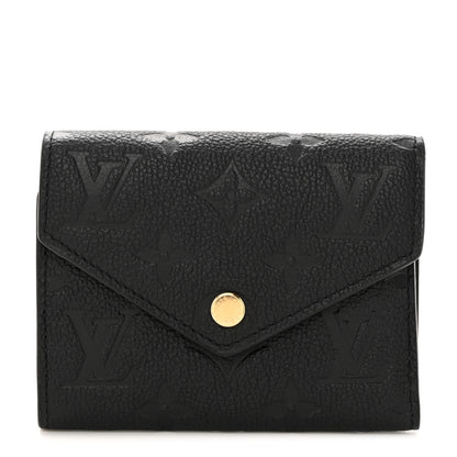 Louis Vuitton Empreinte Victorine Wallet Black 1 of 6