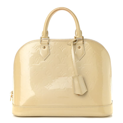 Louis Vuitton Vernis Alma PM Blanc Corail 1 of 16