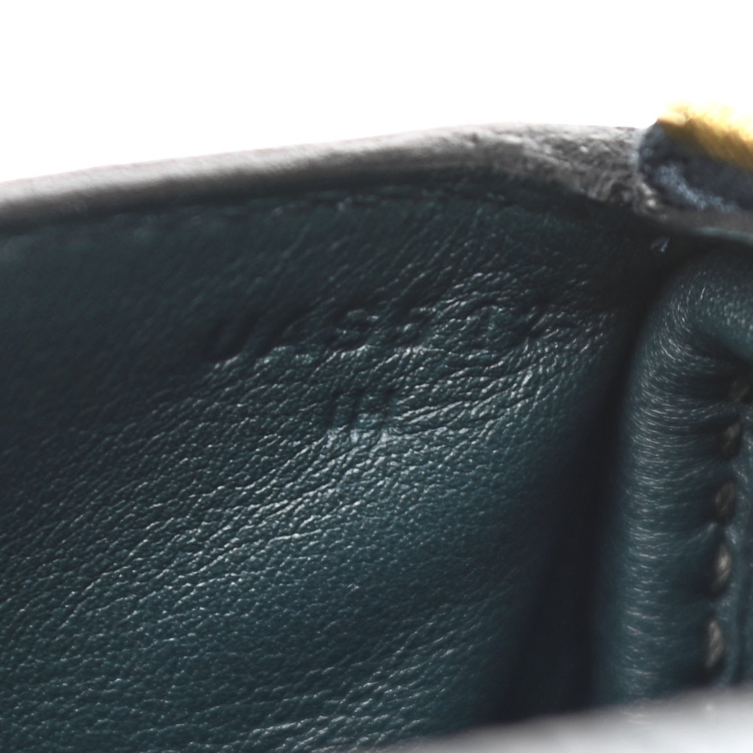 Hermes Taurillon Clemence Mini Lindy 20 Vert Cypress 7 of 11
