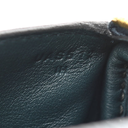 Hermes Taurillon Clemence Mini Lindy 20 Vert Cypress 7 of 11