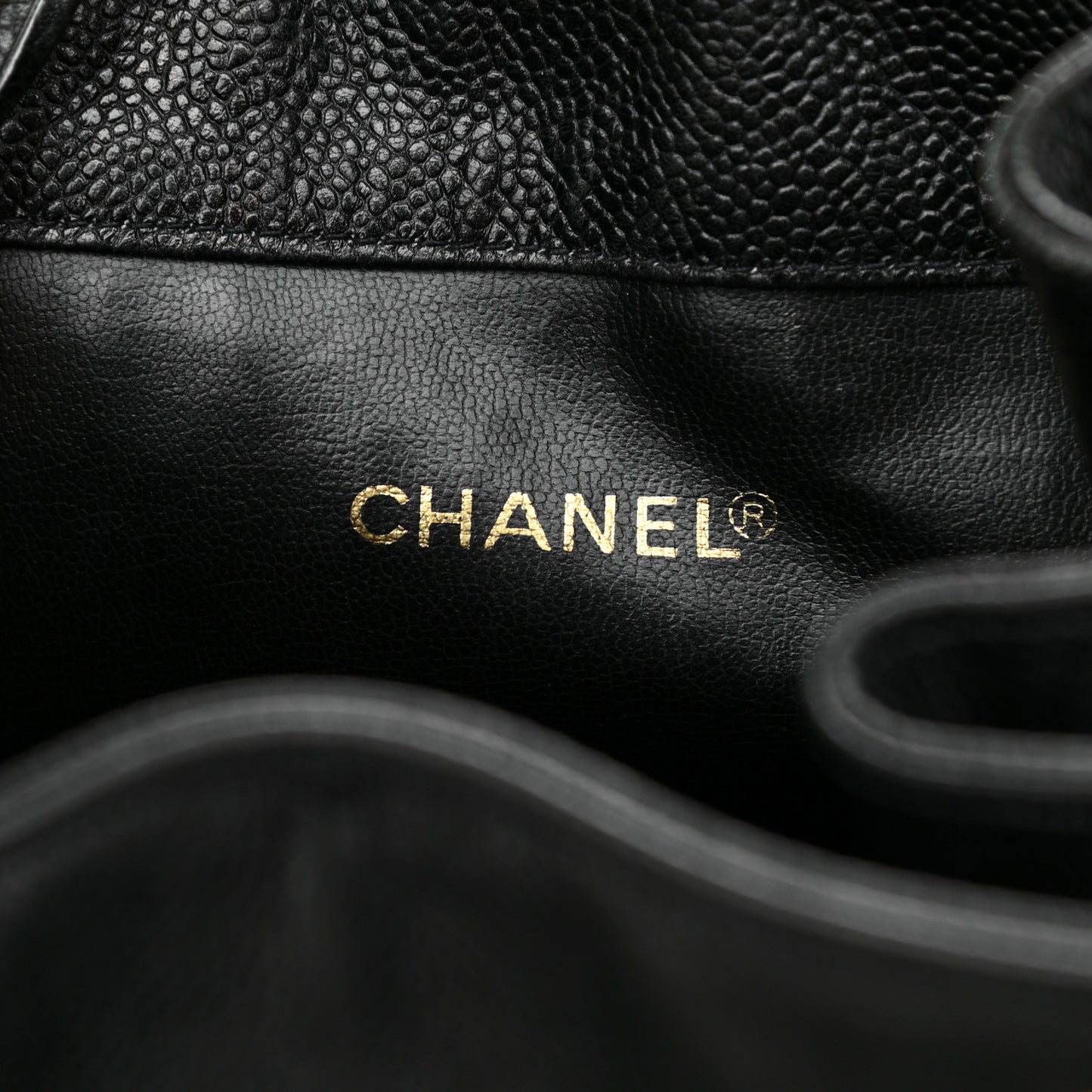 Caviar Sling Backpack Black