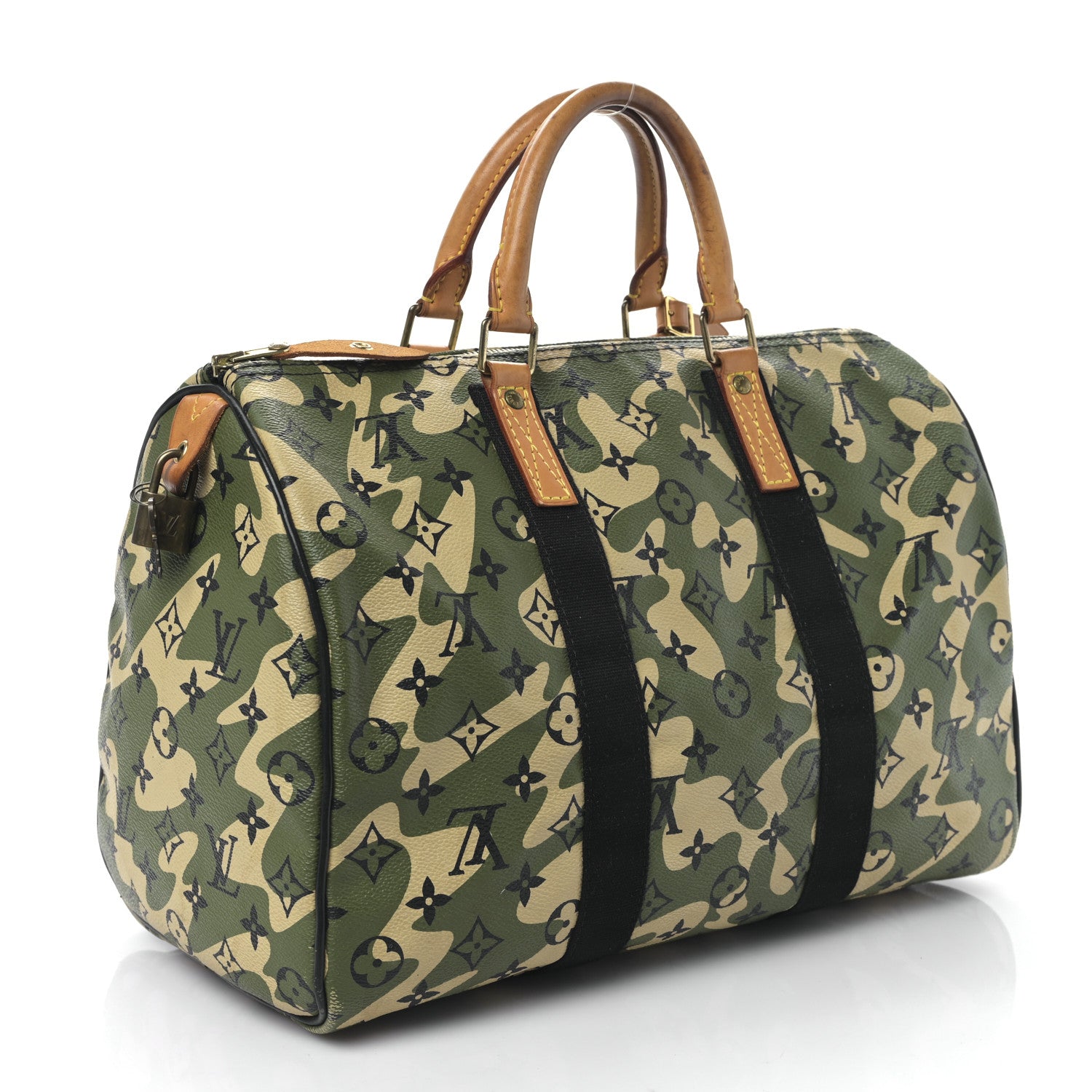 Louis Vuitton Monogram Camouflage Speedy 35 3 of 9