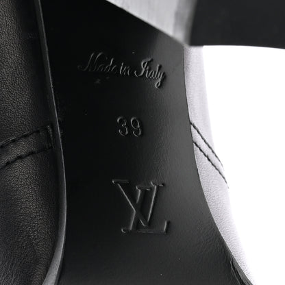 Louis Vuitton Calfskin Monogram Star Trail Ankle Boots 39 Black 6 of 16