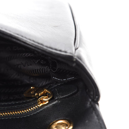 Prada Nappa Gaufre Flap Black 11 of 12