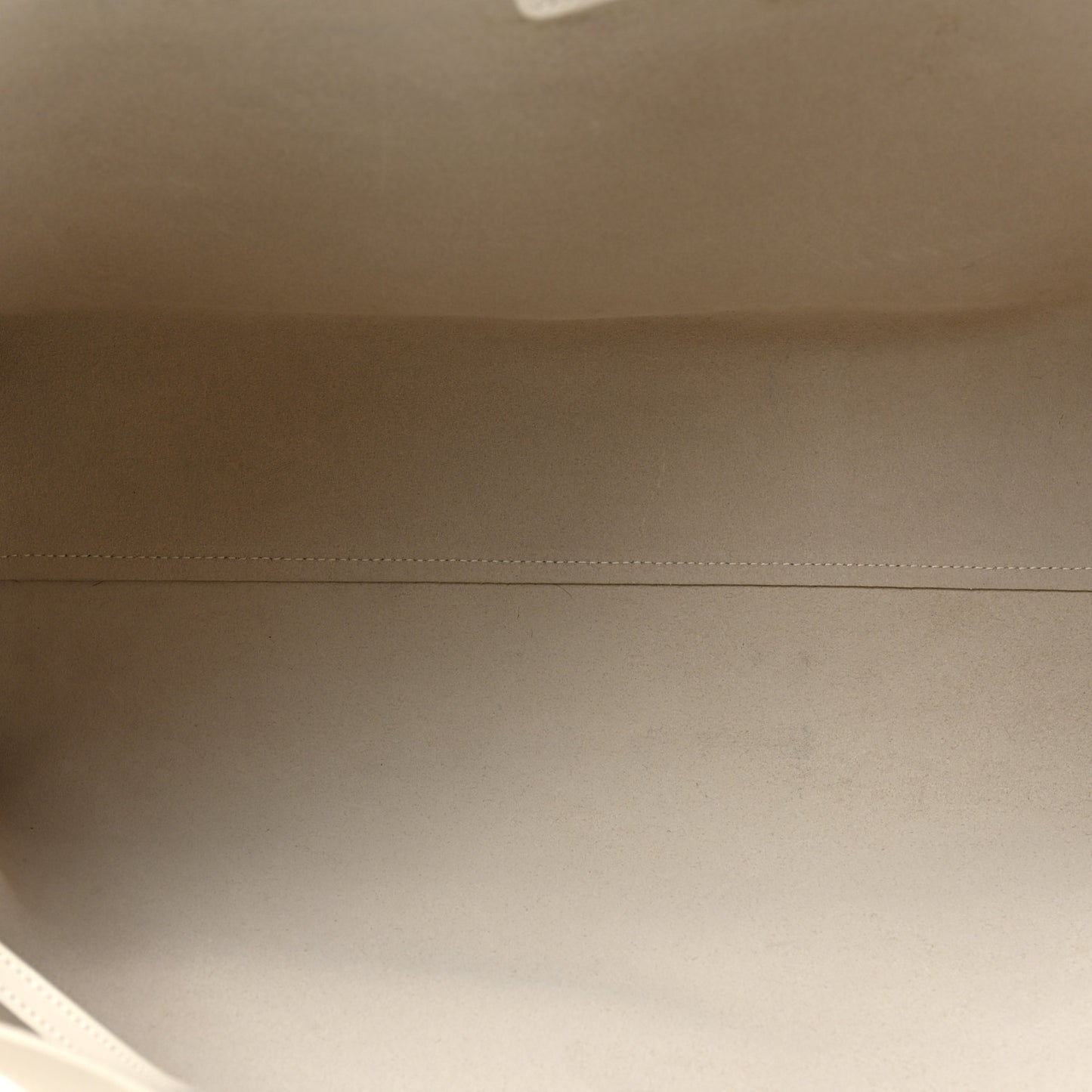 Calfskin Large Shopping Tote Crema Soft