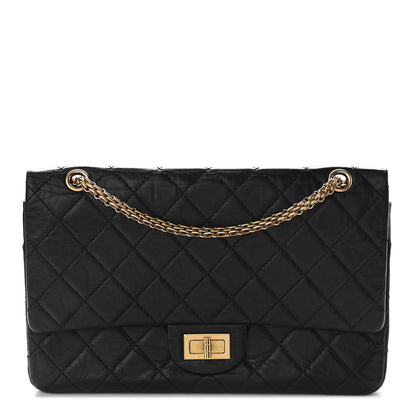 Chanel Aged Calfskin Quilted 2.55 Reissue 227 Flap Black 1 of 8