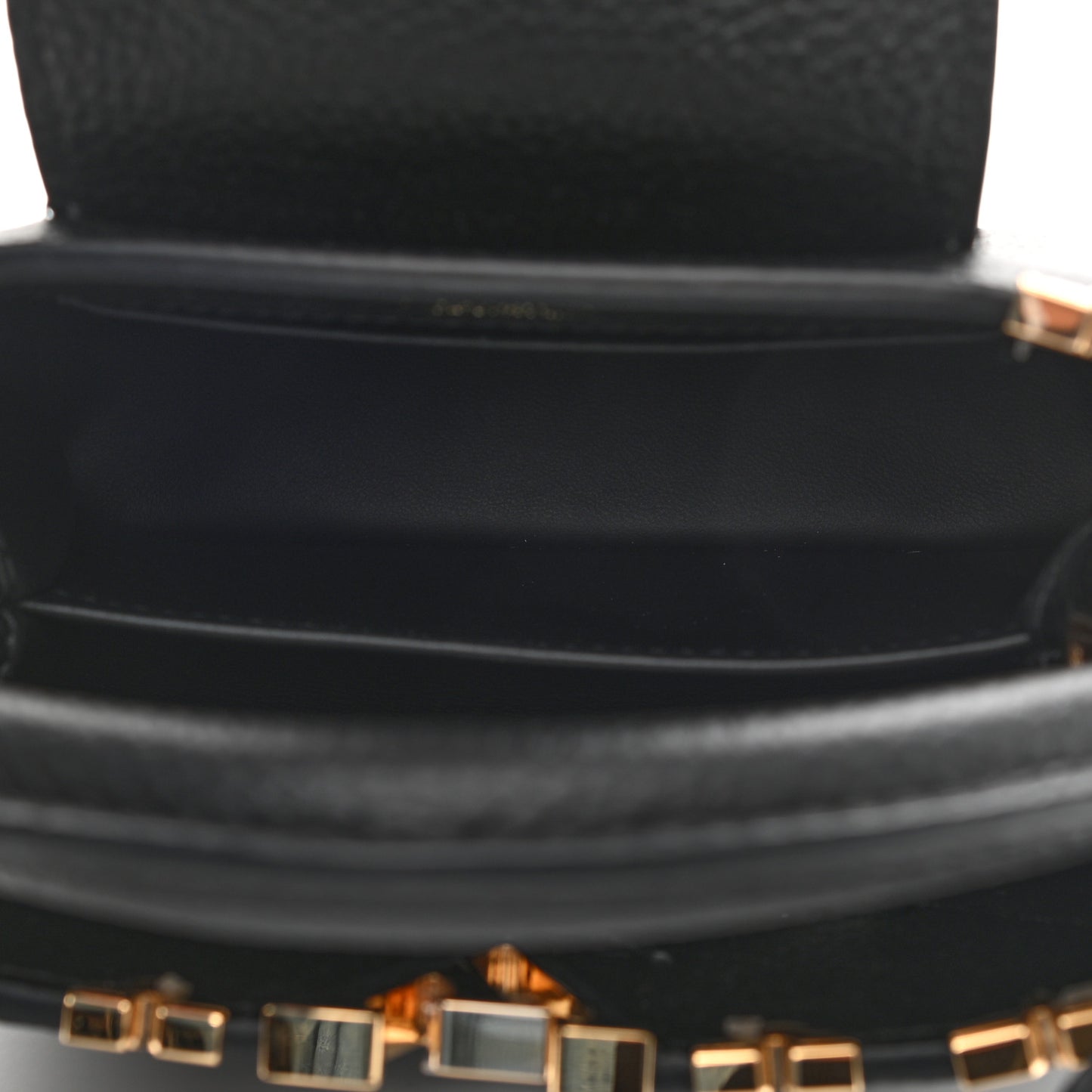 Taurillon Embellished Flower Crown Capucines Mini Black