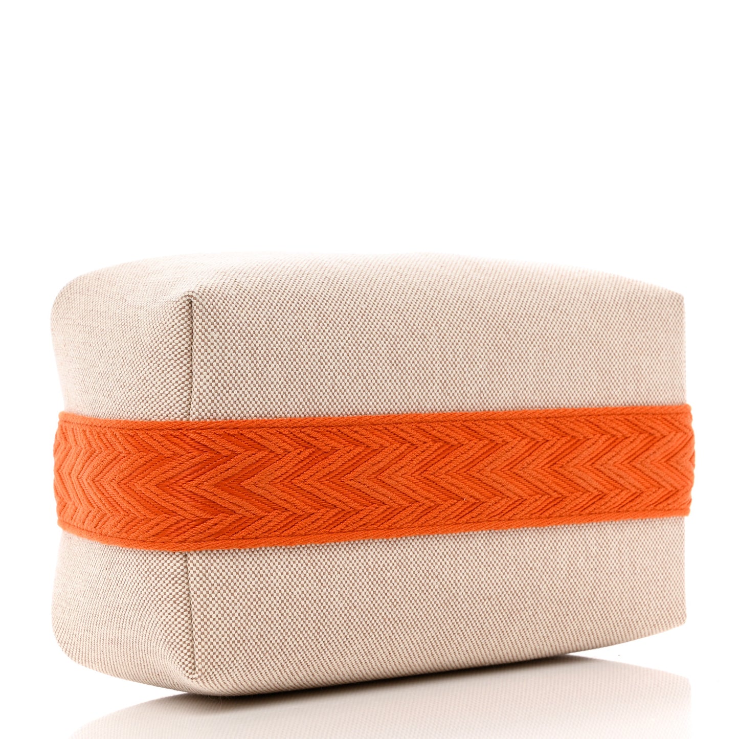 Canvas Small Bride-A-Brac Pouch Natural Orange