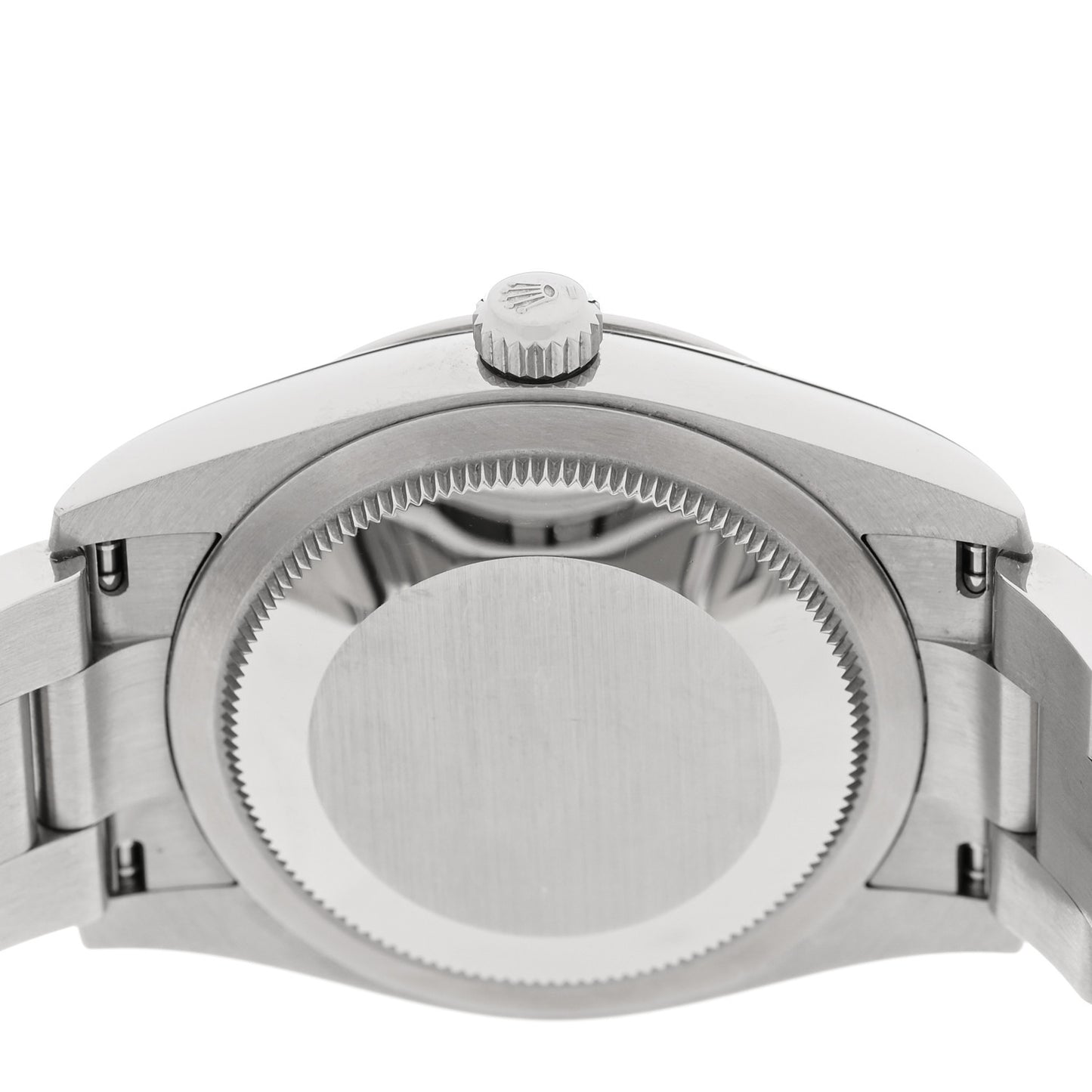 Stainless Steel 34mm Oyster Perpetual Watch Pink 124200