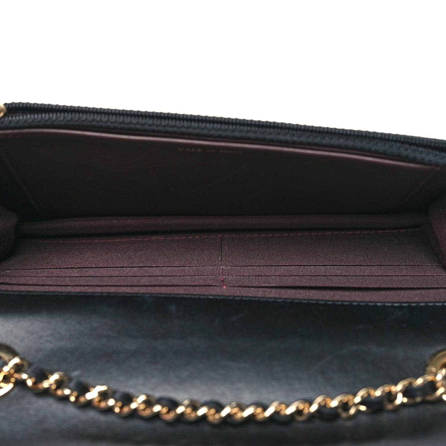 Chanel Lambskin Quilted Trendy CC Wallet On Chain WOC Black 5 of 13