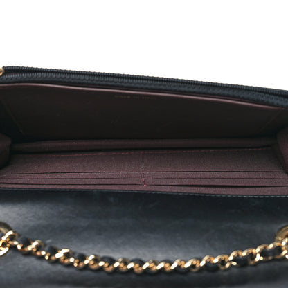 Chanel Lambskin Quilted Trendy CC Wallet On Chain WOC Black 5 of 13