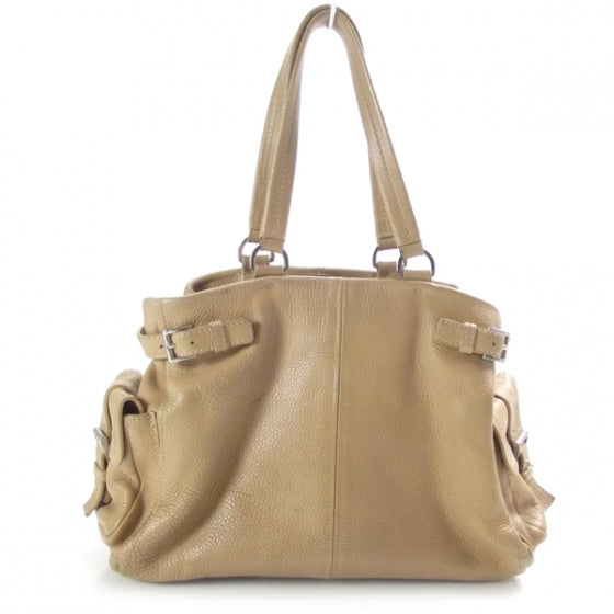 Prada Vitello Daino Shopping Bag 3 of 9