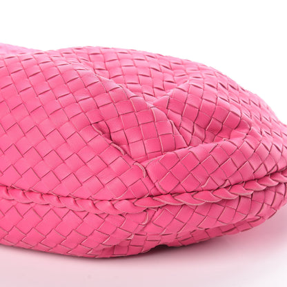 Bottega Veneta Nappa Intrecciato Medium Belly Veneta Hobo Rosa Shock 6 of 9