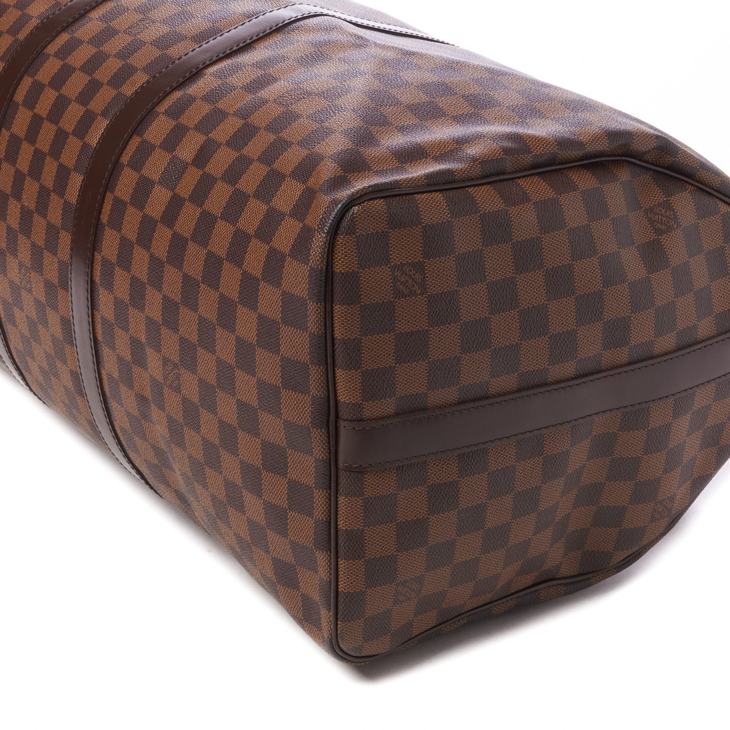 Louis Vuitton Damier Ebene Keepall Bandouliere 55 5 of 9