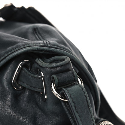 Alexander Wang Lambskin Marti Backpack Bag Washed Black Rhodium Hardware 11 of 14