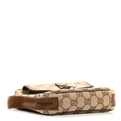 Gucci Monogram Messenger Bag Dark Brown 4 of 10