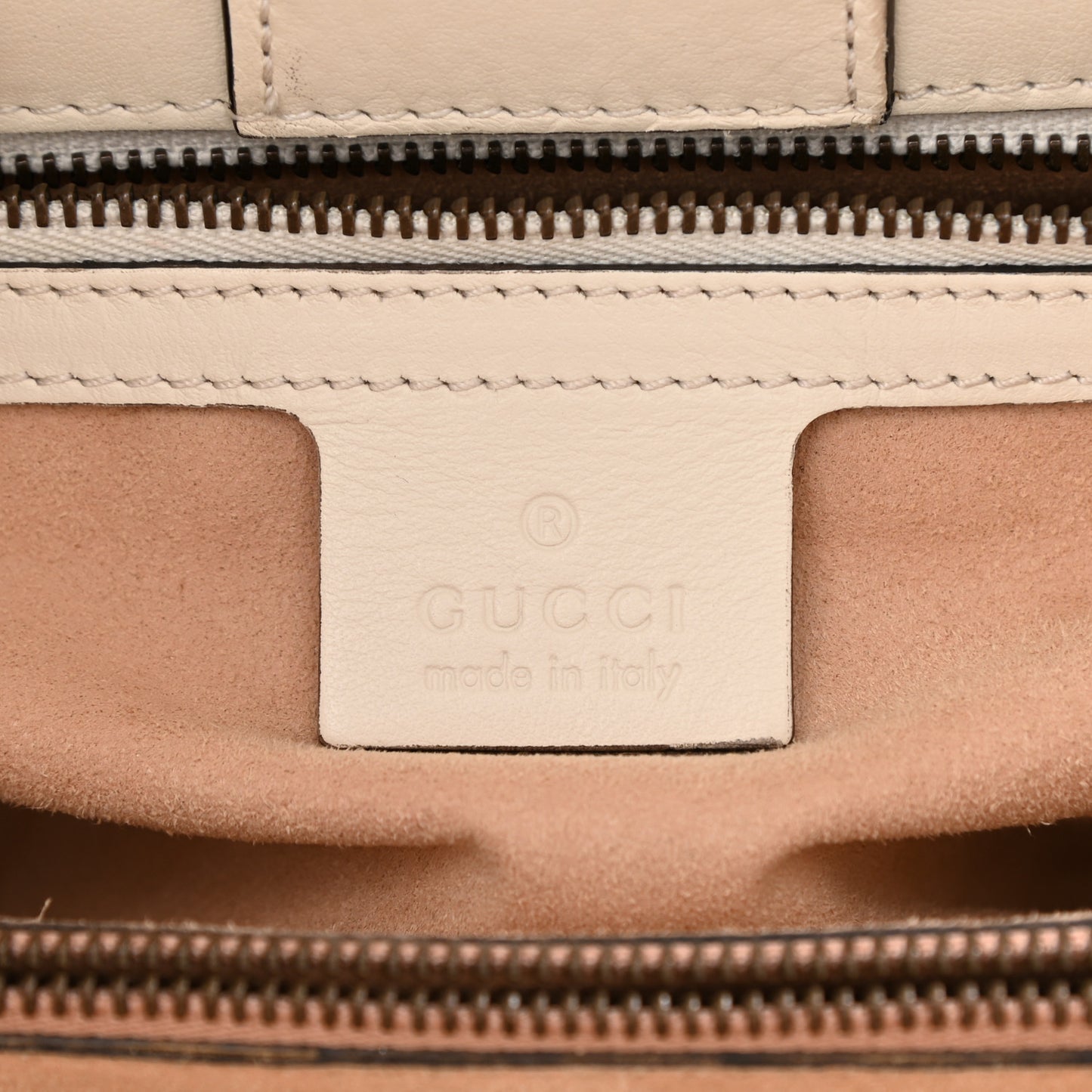 Calfskin Matelasse Small GG Marmont Tote White