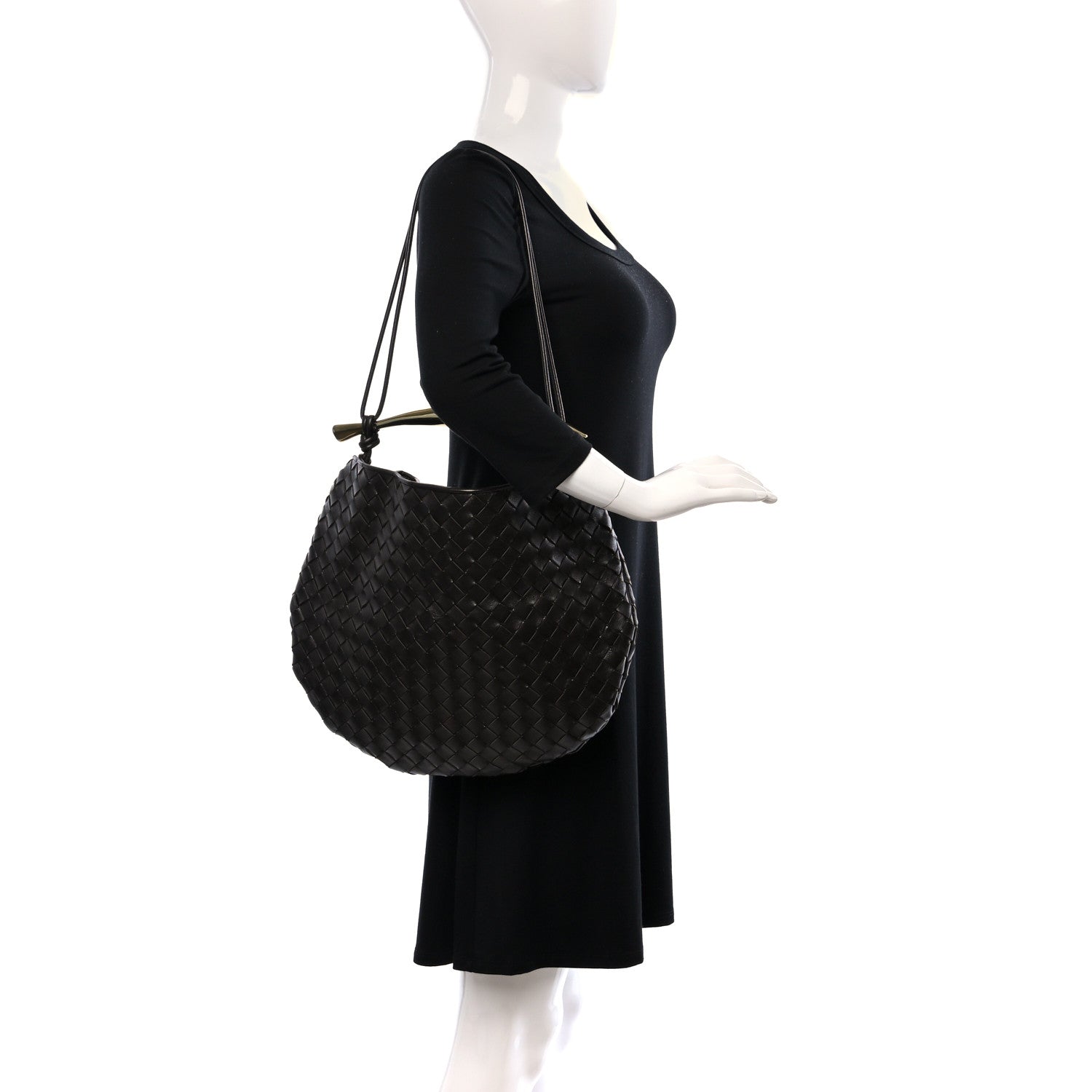 Bottega Veneta Nappa Intrecciato Medium Sardine Bag Fondant 2 of 12