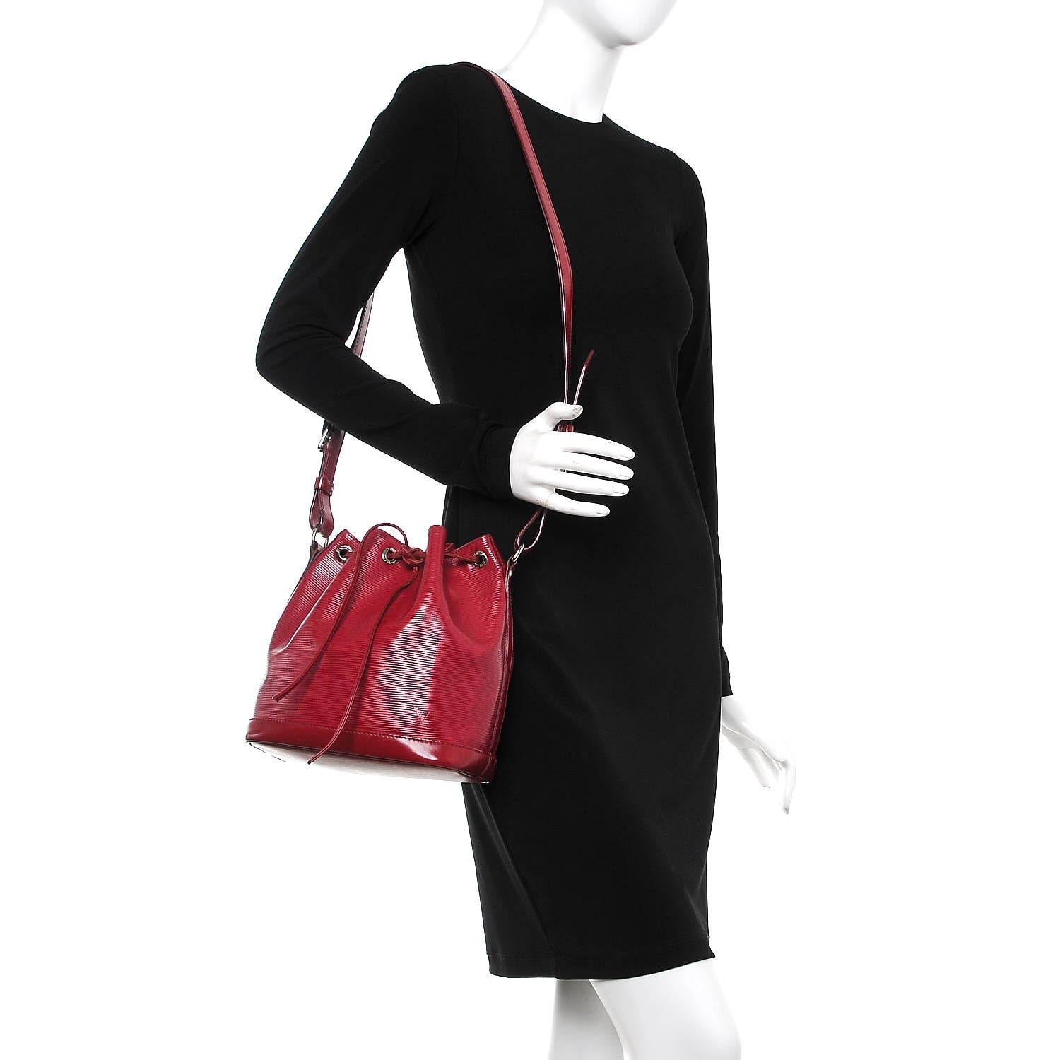 Louis Vuitton Epi Noe BB Fuchsia 2 of 8