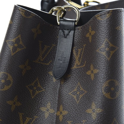 Louis Vuitton Monogram Neonoe MM Black 9 of 9