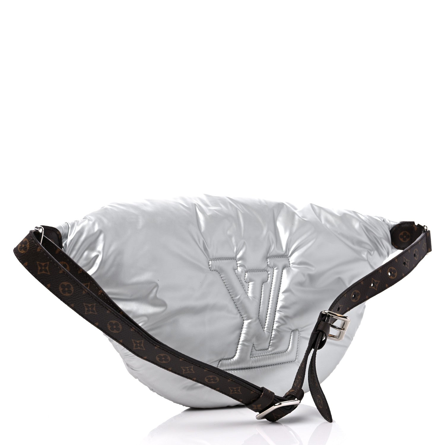 Louis Vuitton Econyl Monogram Pillow BumBag Silver 3 of 10