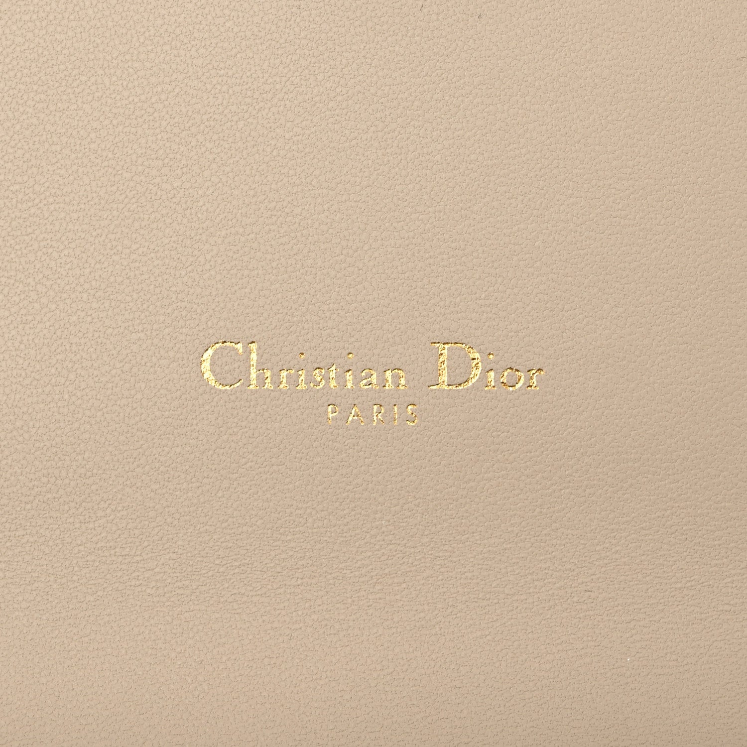 Christian Dior Supple Calfskin Caro Pouch with Chain Sand 6 of 12
