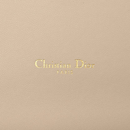 Christian Dior Supple Calfskin Caro Pouch with Chain Sand 6 of 12