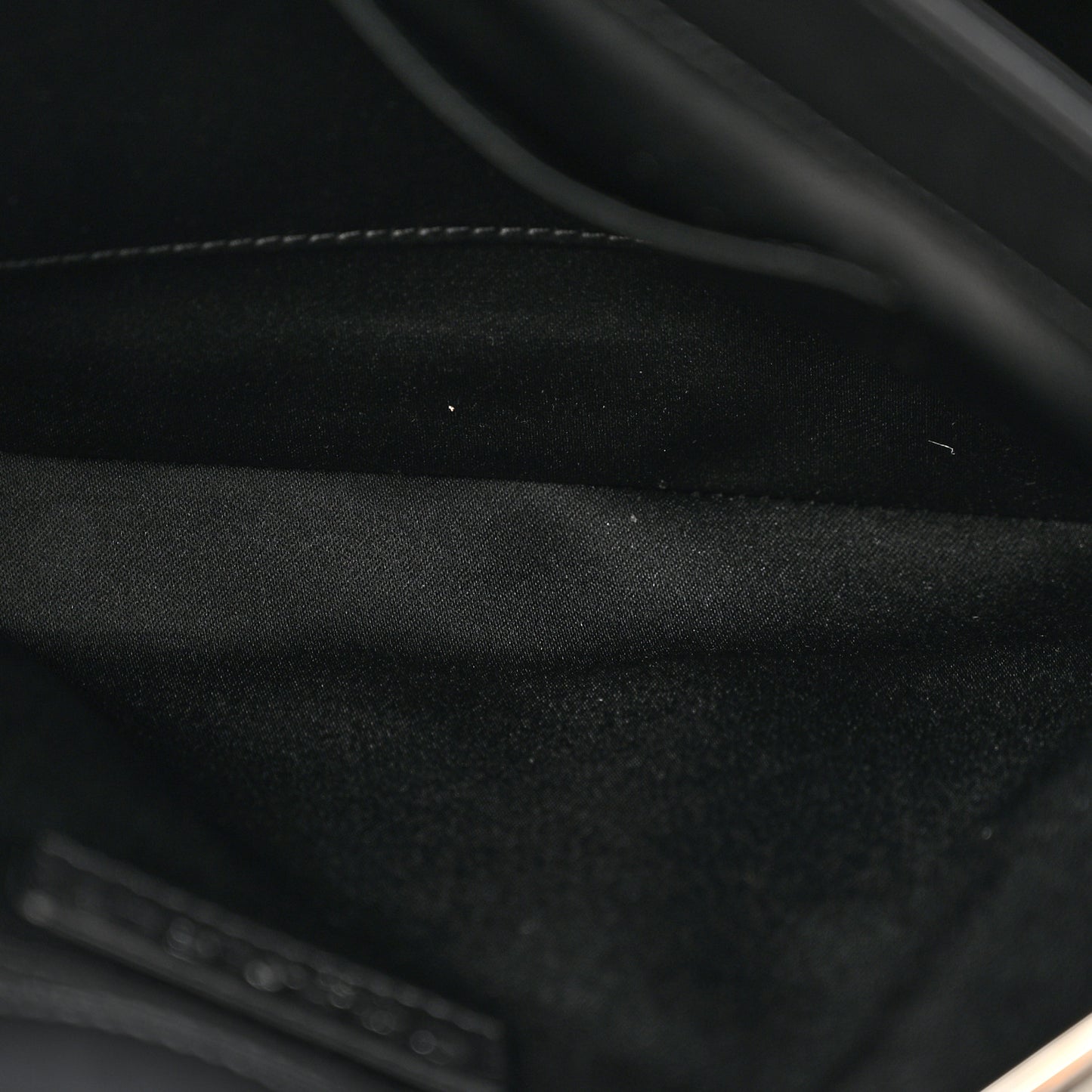 Lambskin Quilted Jumbo Chanel by 4 Flap Black