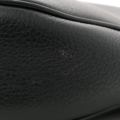 Celine Supple Calfskin Cuir Triomphe Small Heloise Shoulder Bag Black 10 of 10
