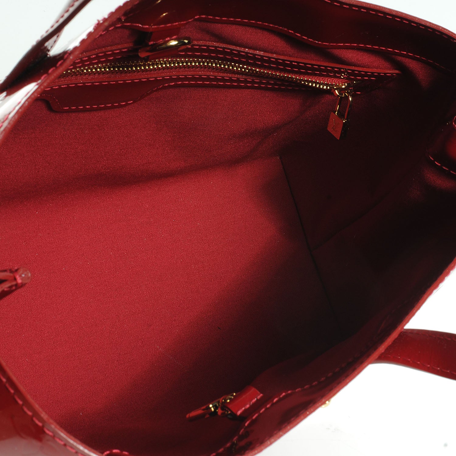 Louis Vuitton Vernis Wilshire PM Pomme D'Amour 5 of 7