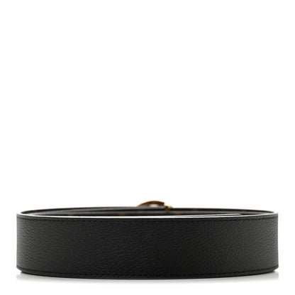 Louis Vuitton Monogram Calfskin 35mm LV Circle Reversible Belt 110 44 Black 4 of 8