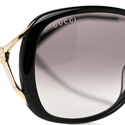 Gucci Acetate Metal Oversized Sunglasses GG0649SK Black 7 of 8