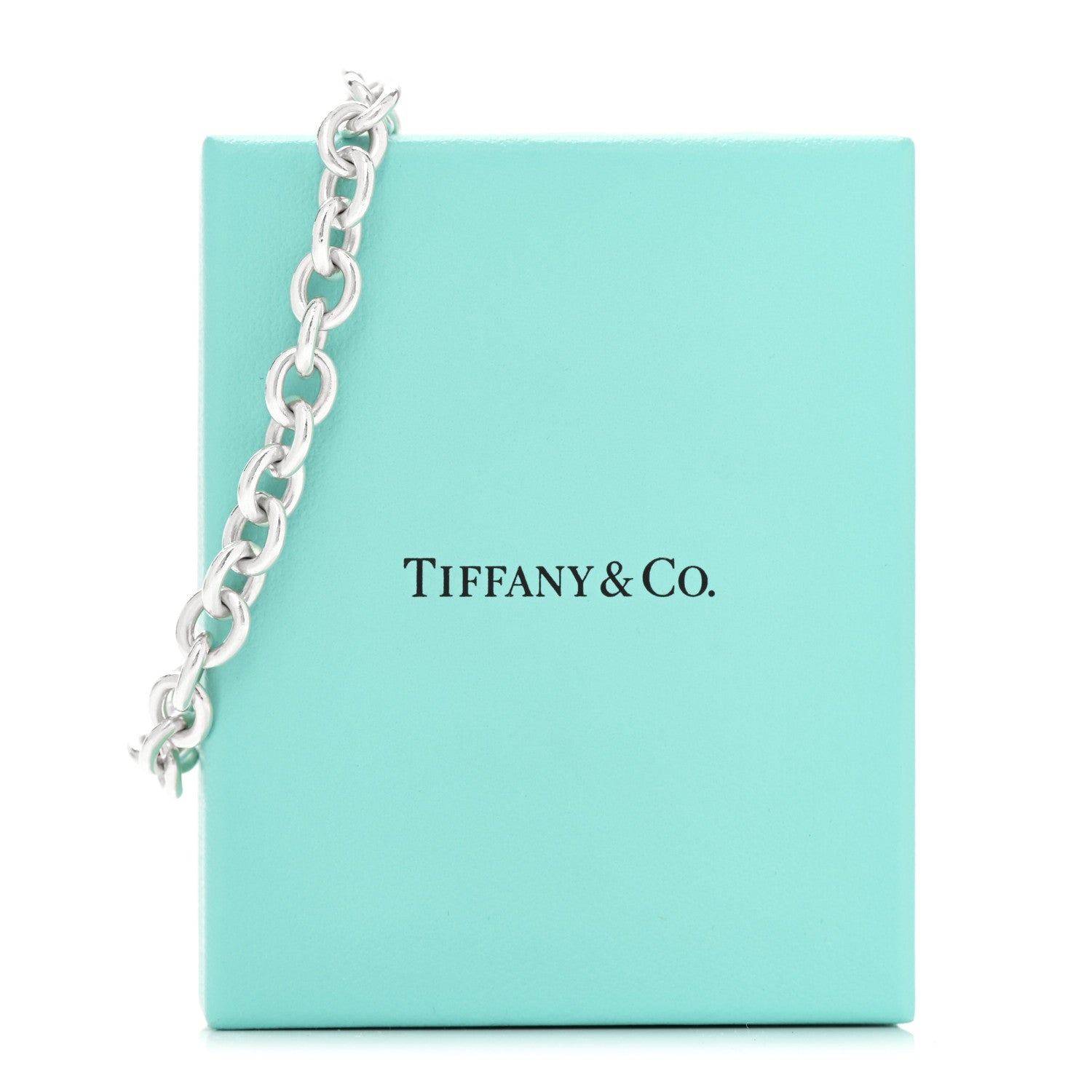 Tiffany Sterling Silver Oval Link Bracelet 4 of 4