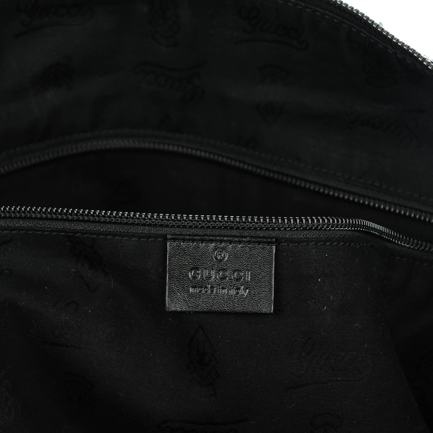 Gucci Imprime Monogram Large Carry On Duffle Black 6 of 7