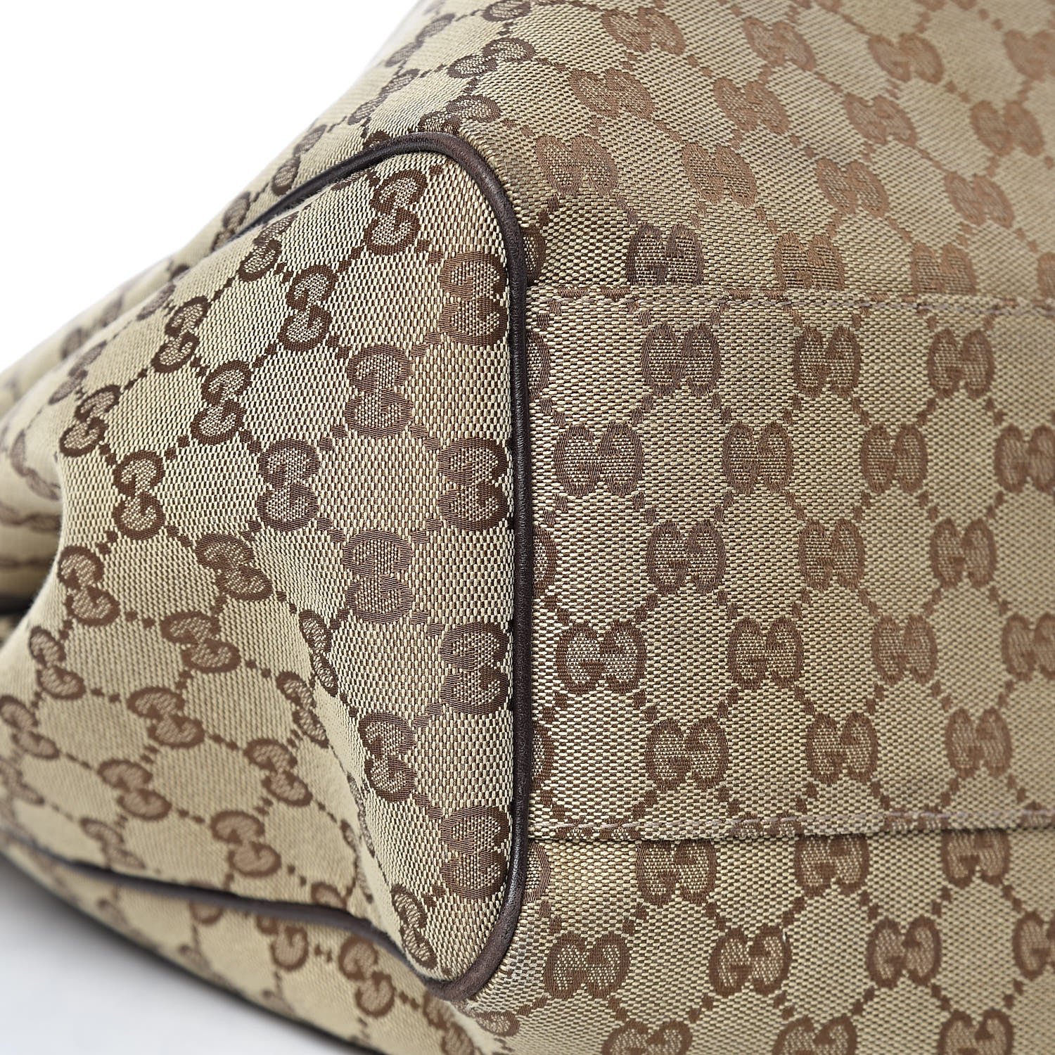 Gucci Monogram Large Sukey Tote Dark Brown 5 of 14