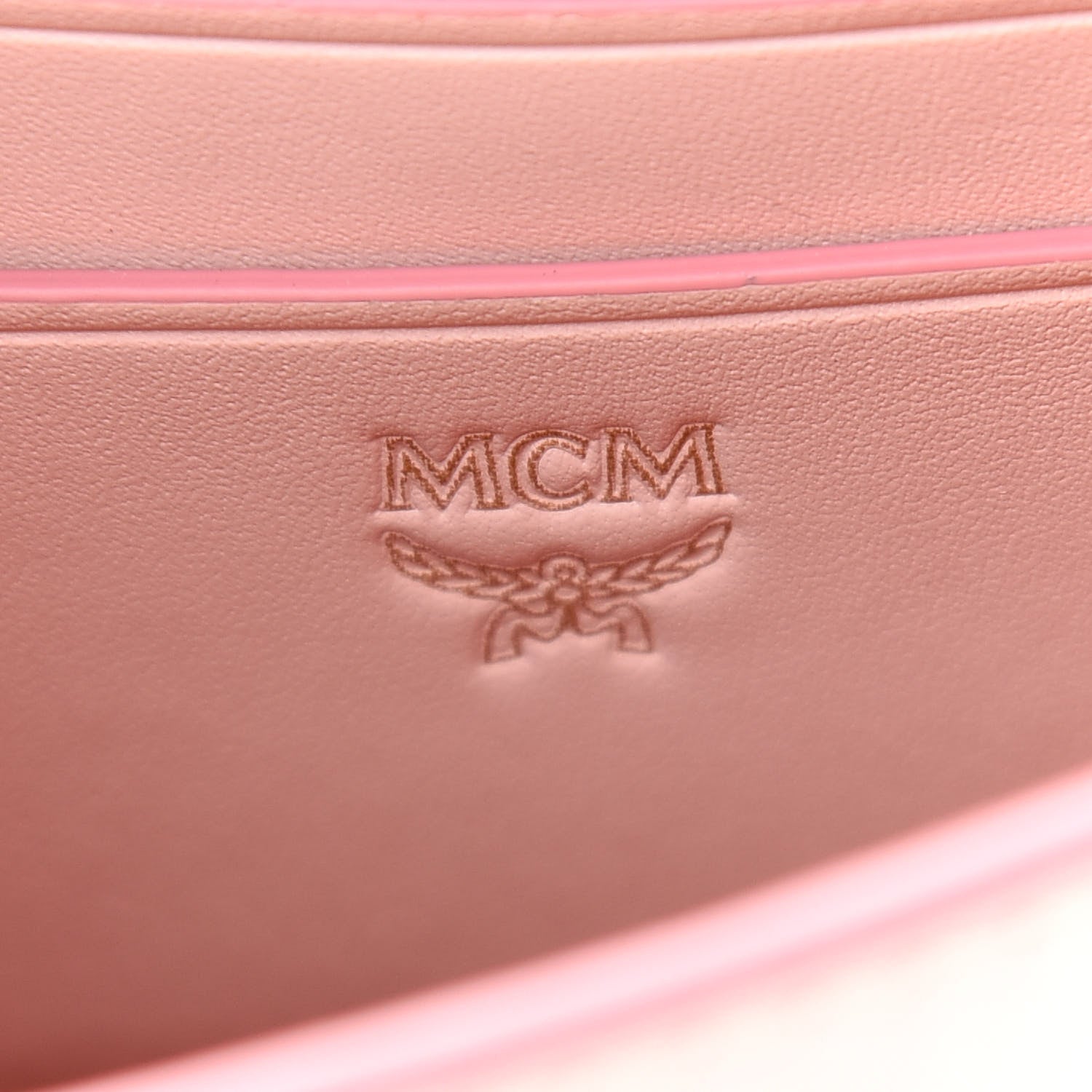 MCM Visetos Mini Patricia Crossbody Belt Bag Powder Pink 6 of 8