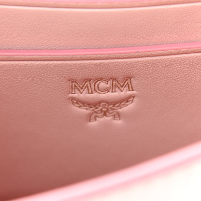 MCM Visetos Mini Patricia Crossbody Belt Bag Powder Pink 6 of 8