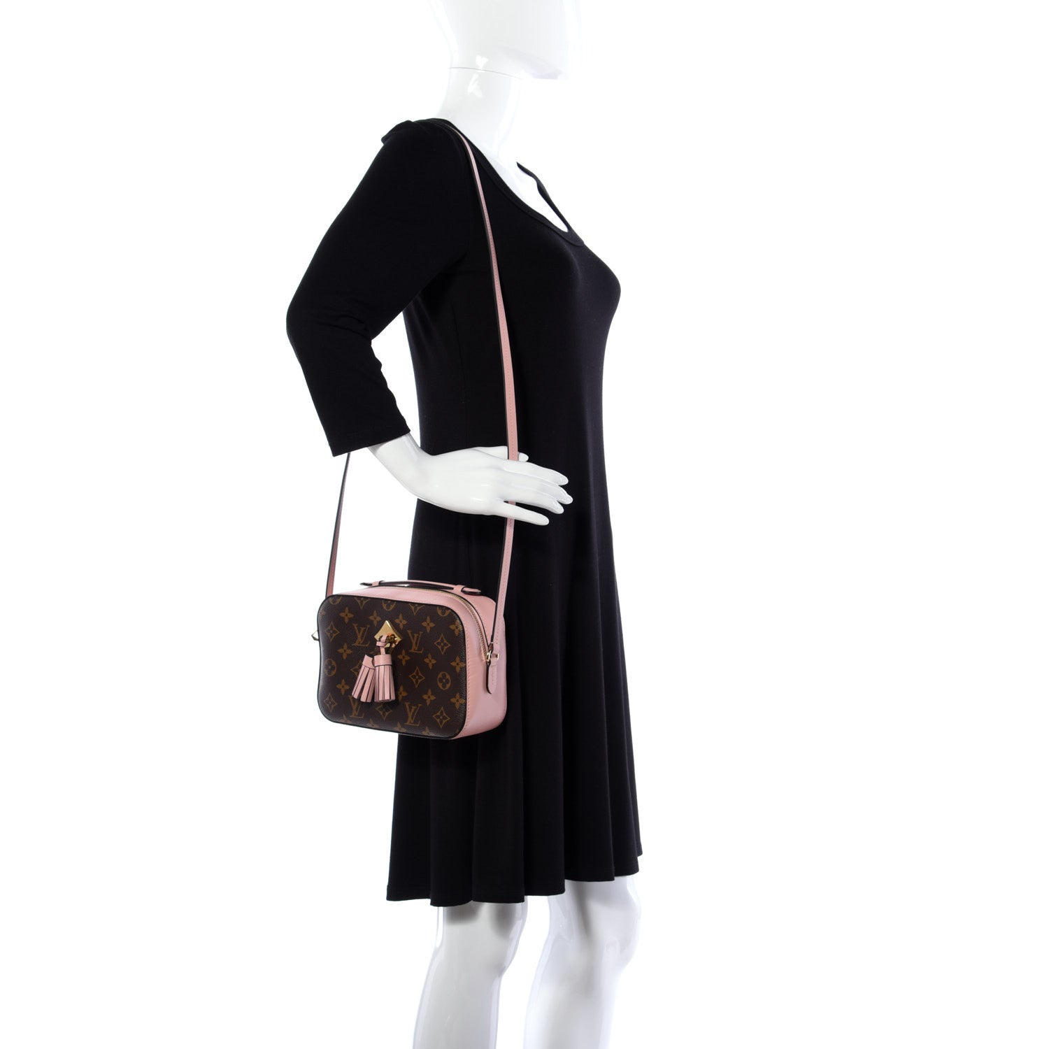 Louis Vuitton Monogram Saintonge Rose Poudre 2 of 9