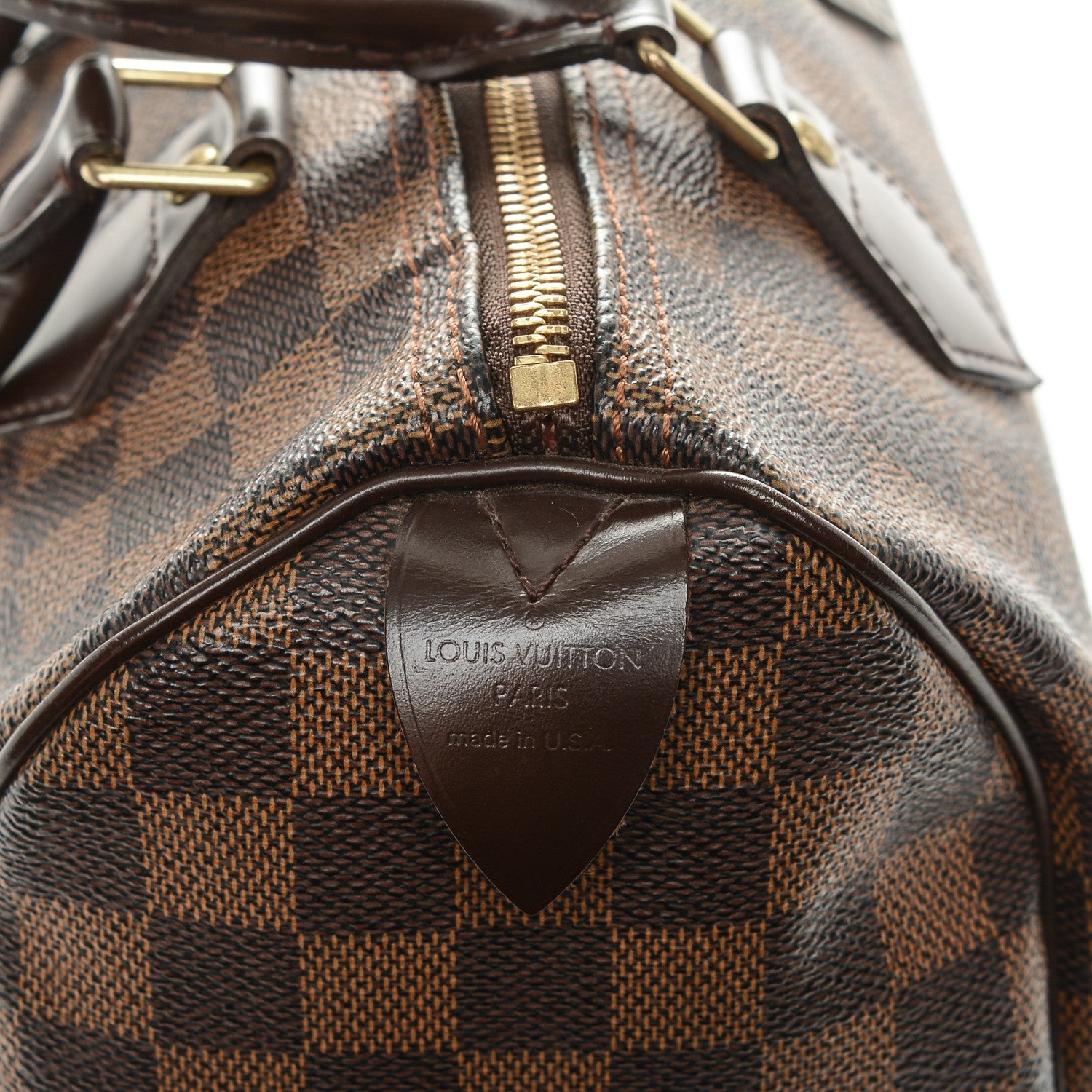 Louis Vuitton Damier Ebene Speedy 25 6 of 6