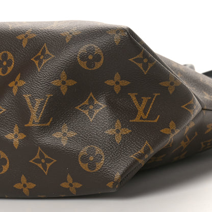 Louis Vuitton Monogram Flower Zipped Tote MM Black 8 of 8