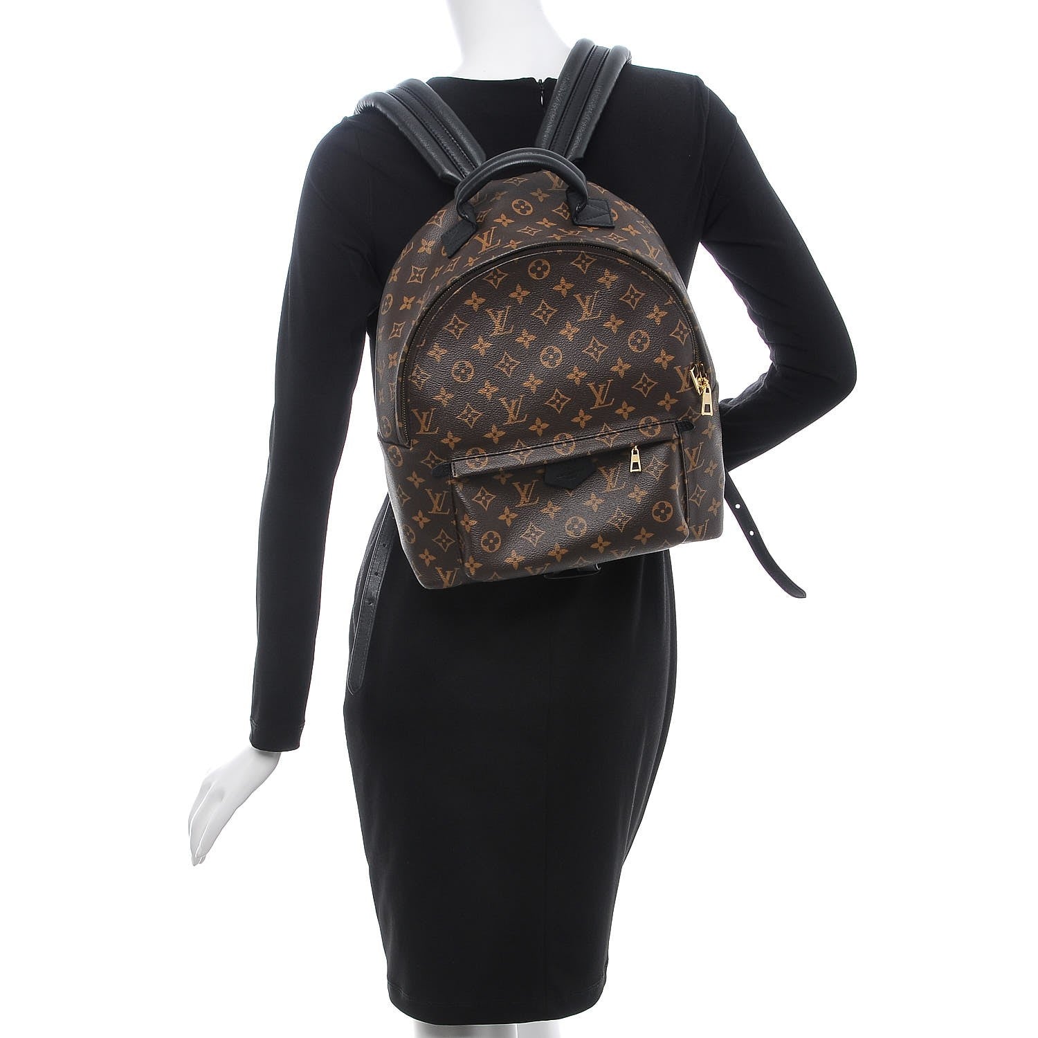 Louis Vuitton Monogram Palm Springs Backpack MM 2 of 7