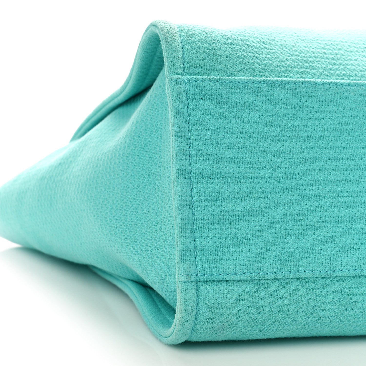 Chanel Mixed Fibers Medium Deauville Tote Turquoise 9 of 10