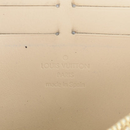 Louis Vuitton Vernis Leopard Zippy Wallet Blanc Corail 6 of 7