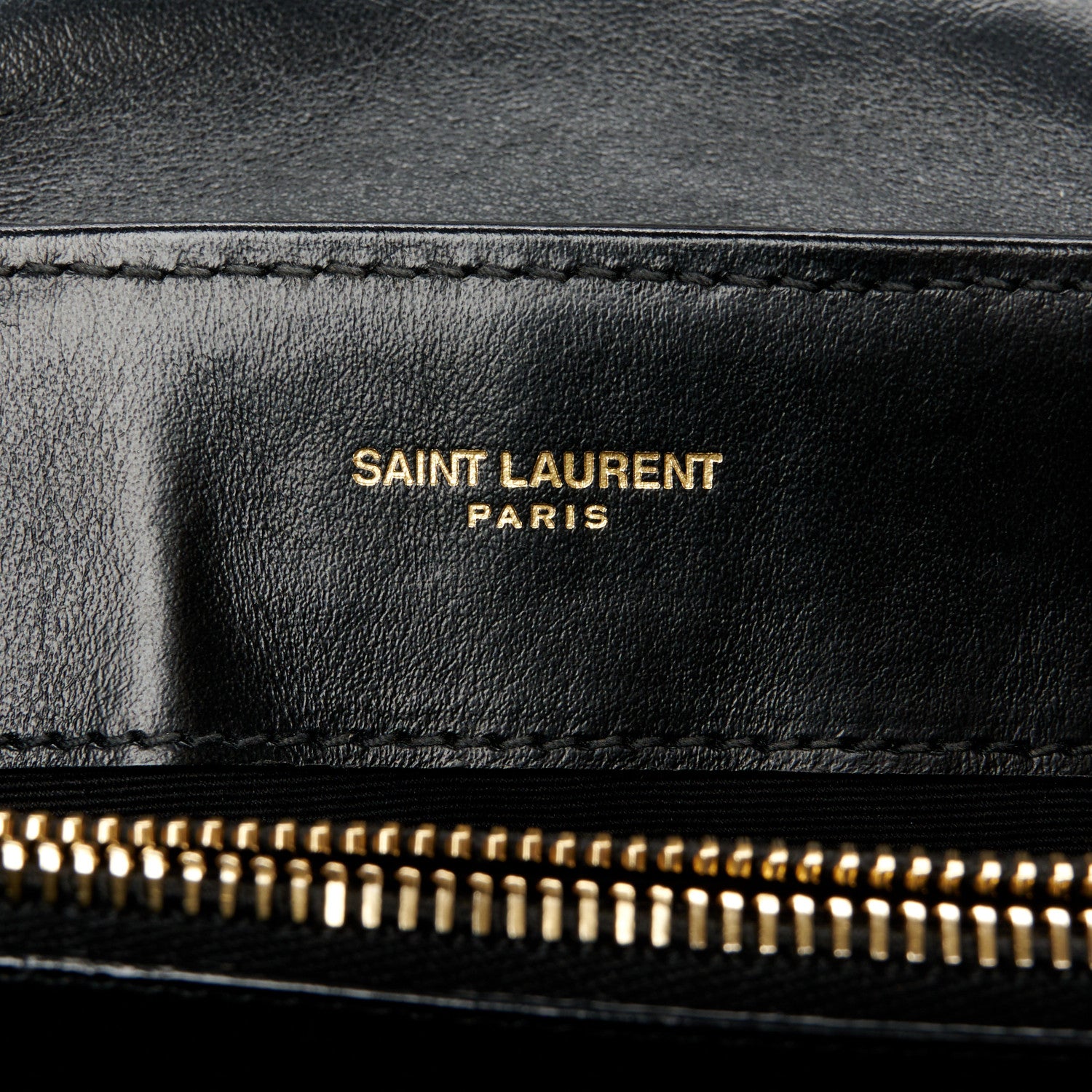 Saint Laurent Calfskin Y Quilted Monogram Small Loulou Chain Satchel Black 6 of 11